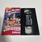 Disneys Sing Along Songs - Very Merry Christmas Songs VHS Tape 1997 Holiday