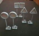 Replacement Parts for Hot-Wheels Race Track Blank Signs (6)