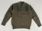 FILSON HENLEY GUIDE SWEATER PEAT GREEN M NWT