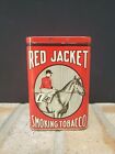 New ListingVintage advertising Red Jacket vertical pocket tobacco tin-Empty
