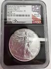 2021 SILVER EAGLE HERALDIC EAGLE TYPE 1 FIRST DAY OF ISSUE NGC MS70 JOHN M.