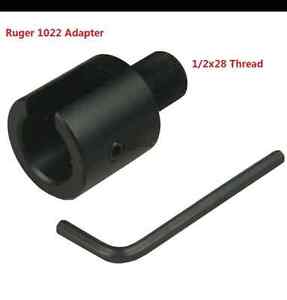 Ruger 1022 10/22 Thread Barrel Adapter 1/2-28 1/2