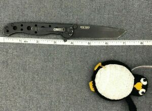 CRKT M 16-10KS Serrated Tanto Stainless Frame Lock Knife (C11-14)