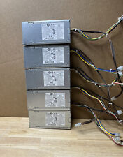 LOT OF 5 HP 702307-002 6 Pin 240W SFF Desktop Power Supply For ProDesk 600 G1