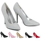 Mens Womens Drag Queen Cross Dresses High Pointy Toe Court Heel Plus Sizes