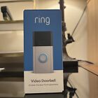 Ring 1080p HD Wireless Video Doorbell - Satin Nickel - 2ND GEN - BRAND NEW