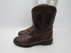 Ariat Mens Size 10.5 D Brown Leather Roper Cowboy Western Boots