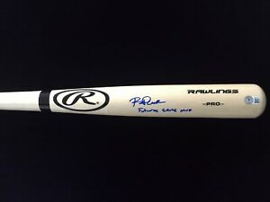 Brennen Davis Iowa Cubs Sign Autograph Blonde Baseball Bat COA Futures Game MVP