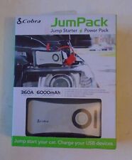 Cobra JumPack Jump Starter Power Pack CPP 8000 360A 6000mAh New In Box Sealed!