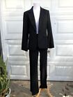 ANNE KLEIN Women's Black Striped 2 Piece Suit - NEW with Tags - Size 8