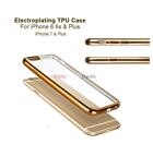 iPhone 6 6s 7 8 Plus Case TPU Silicone  Electroplated Clear Case