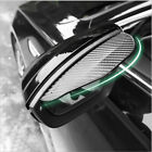 For Land Rover Accessories Mirror Rain Visor Guard Carbon Fiber Texture Eyebrow  (For: Land Rover LR4)