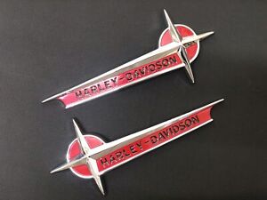 For Harley Vintage Style Gas Fuel Tank Emblems Badges OEM Panhead R (For: Harley-Davidson)