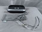 ✨Oakley OX5113-0154 Lizard Eyeglasses 54/18 135  W/ Case & Bag Satin Black✨