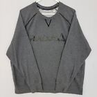 Reebok Active Sweater Men's Size 2XL Gray Long Sleeve Graphic Print *READ*