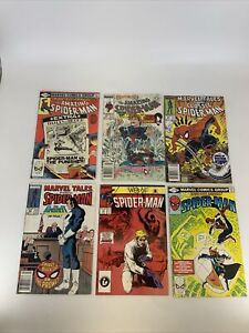 Amazing Spider-Man Lot Of 6 Marvel Tales, Web Of, Annual Marvel Tales