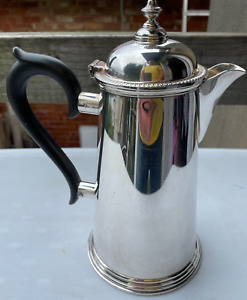 Vintage Elkington Cardinal Plate coffee pot in super condition