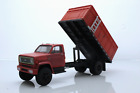 1980 Chevy C-70 Square Body Farm Grain Dump Truck Rusty 1:64 Diecast Model Red