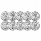 New ListingLot of 10- 2022 1 oz Silver American Eagle $1 Coin BU