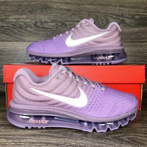 Nike Women's Air Max 2017 Plum Lavender Purple Athletic Casual Shoes Sneakers