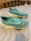 Nike Air Zoom Alphafly Next% Hyper Turquoise Blue Black White Mens Size 11.5