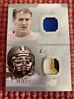 Peyton Manning Drew Brees 2010 Exquisite Collection Combo Patch Card /50