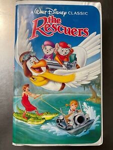 New ListingWalt Disney Classic The Rescuers VHS Tape Used Clamshell