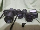 CANON T50 35MM CAMERA BUNDLE WITH SEVERAL LENS