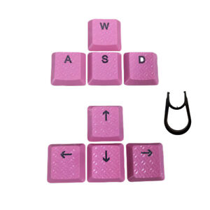 Replacement Logitech G813/G815/G913/G915 TKL RGB keyboard 8 Keycaps pink