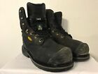 keen utility boots  size 11.5 ee preowned steel toed black good condition
