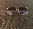Christian Dior, Vintage 1980s Butterfly Sunglasses,  Red 2250/44  63-17.