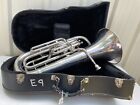 Besson Silver 4 Valve Euphonium Made In England  (ID#B30)