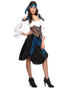 Rum Runner Pirate Swashbuckler Buccaneer Caribbean Book Week Womens Costume S