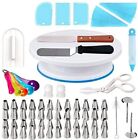 Cake Decorating supplies cake decorating turntable Stand 68 Pieces baking kit