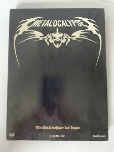 Metalocalypse: Season 1 DVD 2007 Adult Swim Cartoon Cult Classic With Slipcover
