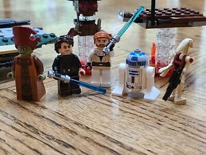 LEGO 9494 Star Wars Anakin's Jedi Interceptor Complete minifigures instructions