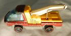 Vintage 1969 Mattel Hot Wheels Redline - Red Heavyweights Tow Truck