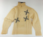 Vintage Elliot Full Fashioned 100% Shetland  Wool Japan Turtle Neck Sweater