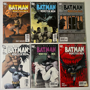 Batman And The Monster Men 1-6 Complete Miniseries 2006 NM