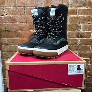 NEW! VANS Standard Snow MTE Boots Black/Duck Green Size Men 8.5/Women 10