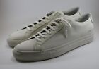 Common Projects Off White Achilles Leather Canvas Sneakers 43 44 10 11 New