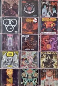 Lot Of 3 CDs Death Metal All Discs Playable Some Cases Show Wear ALL GOOD-MINT