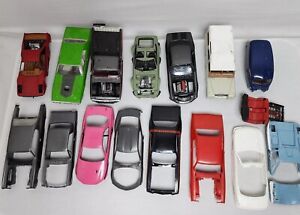 Vintage Junkyard Lot Of Model Cars Parts And Pieces 01