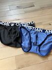 LOT of 2 andrew christian briefs.............   silky