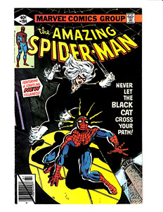 Amazing Spider-Man #194 1st Black Cat 1979 Marvel Comics VF+ 🔥