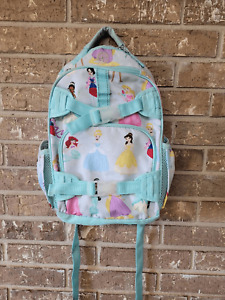 Pottery Barn Kids Mackenzie Aqua Disney Princess Backpack, Full Size