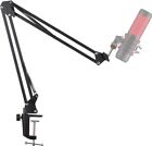 Quadcast Boom Arm - Heavy Duty Adjustable Gaming Microphone Mic Stand Compatible