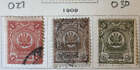 PERU 1909 Official Stamps SC# O27/29/30 USED