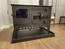 Hearth with Fireplace Large Cooking Stove  Wood Burning Stove Survival Stove