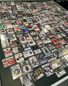 New Listing244 CARD HUGE LOT AUTO/JERSEY/PATCH ROOKIE RC HOCKEY GAME USED SEE PHOTOS!!